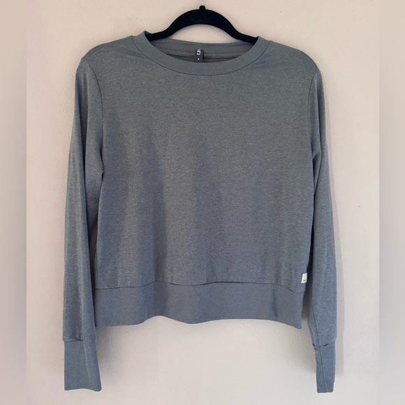 Vuori Daydream Crewneck Long Sleeve Pullover, Size M in Cape Heather - Picture 3 of 9